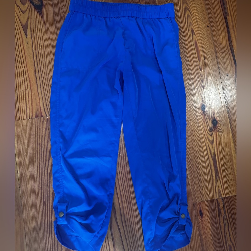 Lilla P silk joggers size M